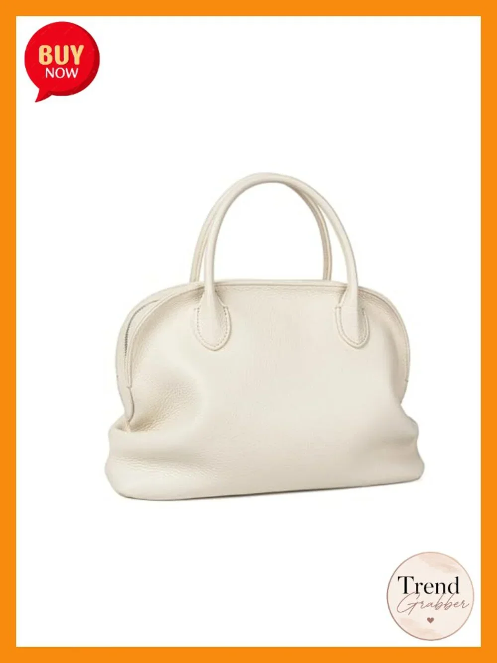 Genuine Leather Top Handle Satchel Purse with Crossbody Strap